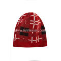 Girl's Knitted Jacquard Winter Soft Beanie Cap